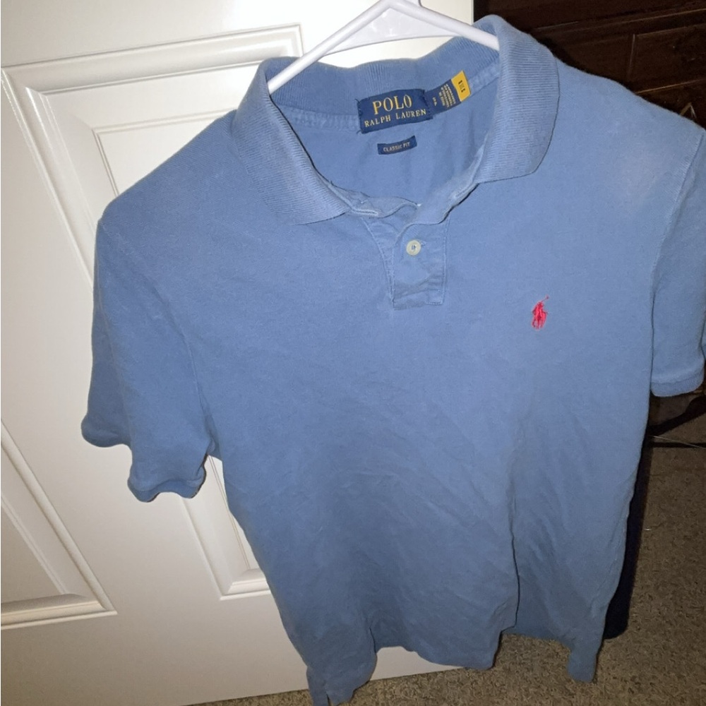 Polo by Ralph Lauren Blue Classic Fit Shirt